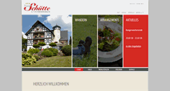 Desktop Screenshot of pension-schuette.de